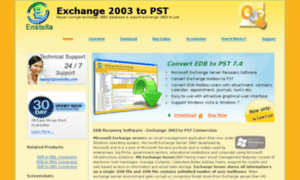 Exchange2003topst.exchangeemailrecovery.com thumbnail