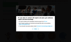 Exchangecommunity.schneider-electric.com thumbnail