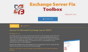 Exchangefixtool.com thumbnail