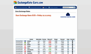 Exchangerate-euro.com thumbnail