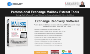 Exchangerecoverysoftware.net thumbnail