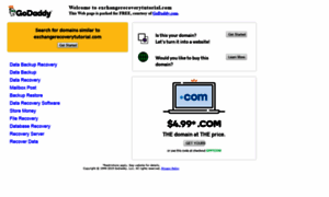 Exchangerecoverytutorial.com thumbnail