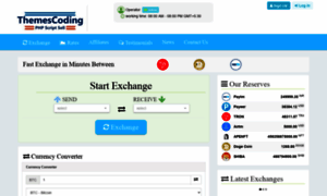 Exchangerix.themescoding.com thumbnail