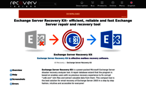Exchangeserver.recoverytoolbox.com thumbnail