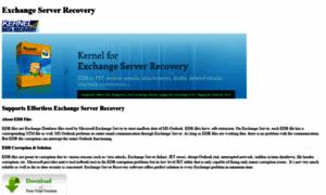 Exchangeserverrecovery.edbtopst.com thumbnail