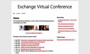 Exchangevirtualconference.com thumbnail