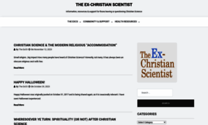 Exchristianscience.com thumbnail