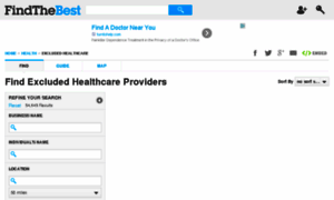 Excluded-healthcare-providers.findthedata.org thumbnail