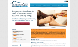 Exclusive-care.com thumbnail