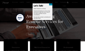 Exclusive-executive-resumes.com thumbnail