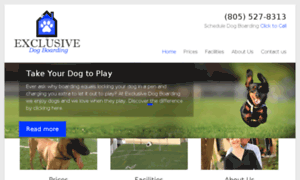 Exclusivedogboarding.com thumbnail