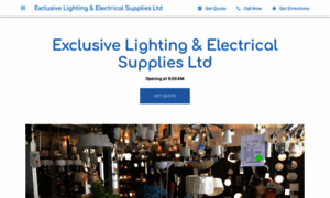 Exclusivelightingelectricalsuppliesltd.business.site thumbnail