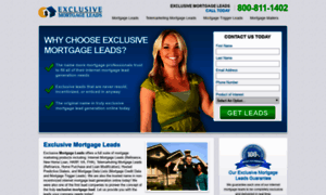 Exclusivemortgageleads.com thumbnail