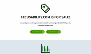 Excusability.com thumbnail