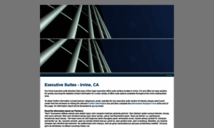 Executive-suites-irvine.com thumbnail