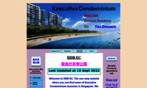 Executivecondominium.sg thumbnail