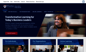 Executiveeducation.wharton.upenn.edu thumbnail