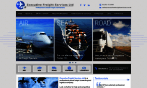 Executivefreightservices.co.uk thumbnail