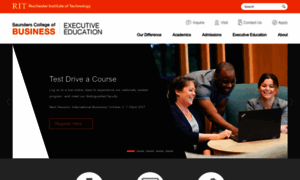 Executivembaonline.rit.edu thumbnail
