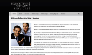 Executivenotaryservices.com thumbnail