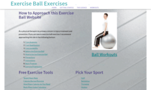 Exercise-ball-exercises.com thumbnail