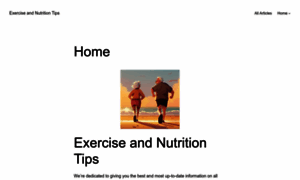 Exerciseandnutritiontips.com thumbnail