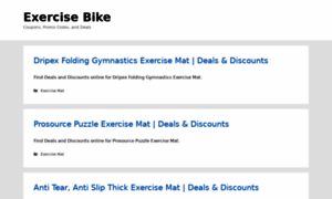 Exercisebikeonlineshop.com thumbnail