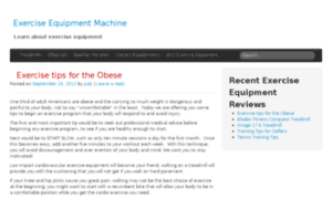 Exerciseequipmentmachine.com thumbnail
