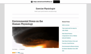 Exercisephysiologist.wordpress.com thumbnail