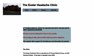 Exeterheadacheclinic.org.uk thumbnail