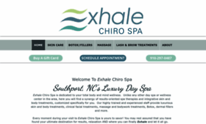 Exhalechirospa.com thumbnail