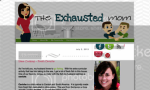 Exhaustedmomdiary.blogspot.ca thumbnail