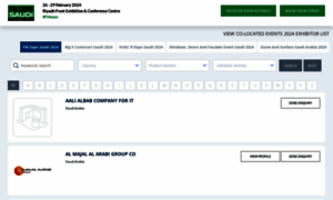 Exhibitors.fmexpo-saudi.com thumbnail