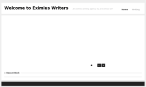 Eximiuswriters.com thumbnail