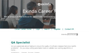 Exinda.acquiretm.com thumbnail