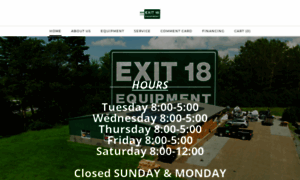 Exit18equipment.com thumbnail