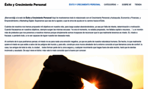 Exitoycrecimientopersonal.com thumbnail