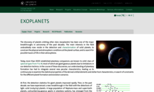 Exoplanets.ch thumbnail