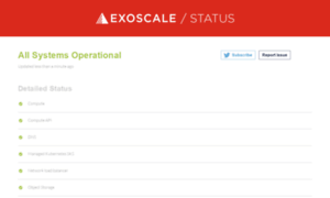 Exoscalestatus.com thumbnail