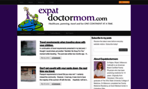 Expatdoctormom.com thumbnail