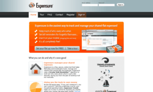 Expensure.com thumbnail