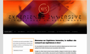 Experienceimmersive.fr thumbnail