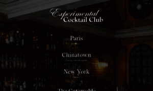 Experimentalcocktailclub.com thumbnail