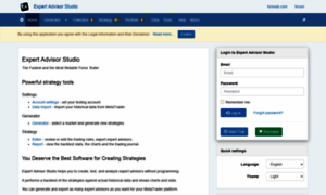 Expert-advisor-studio.com thumbnail