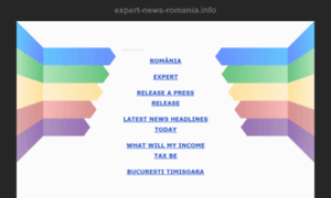 Expert-news-romania.info thumbnail