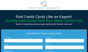 Expertcreditcardresults.com thumbnail