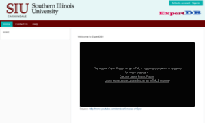Expertdb.siu.edu thumbnail