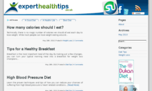 Experthealthtips.co.uk thumbnail