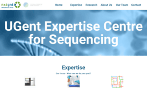 Expertisecentresequencing.ugent.be thumbnail