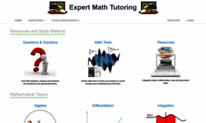 Expertmathtutoring.com thumbnail